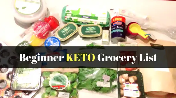 my first keto diet grocery list tips for beginners